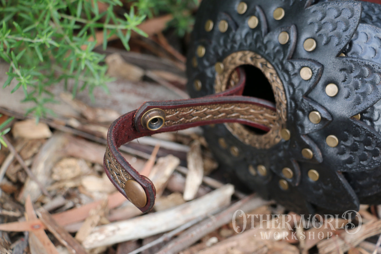 Leather Acorn Bag