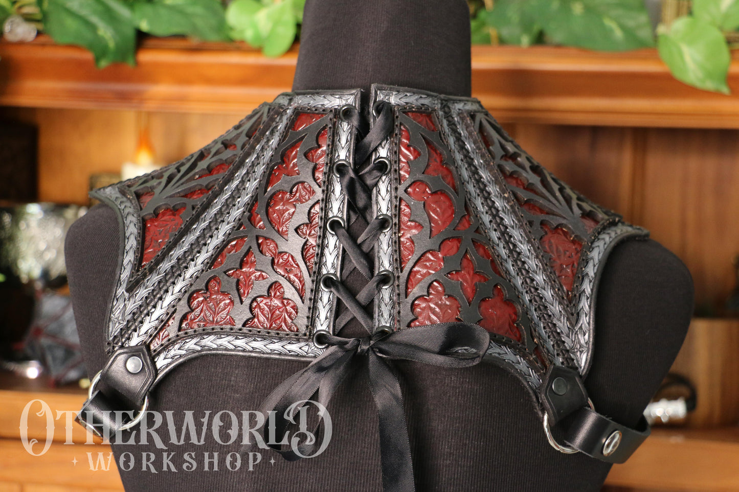 Leather Cathedral Collar