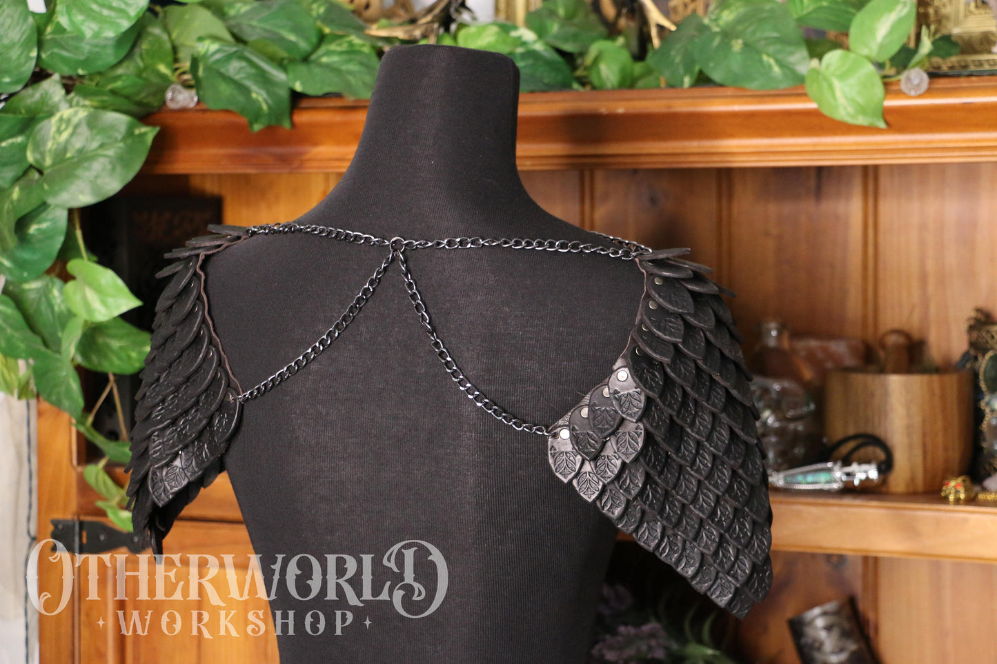Leather Dragonscale Scalemail Harness