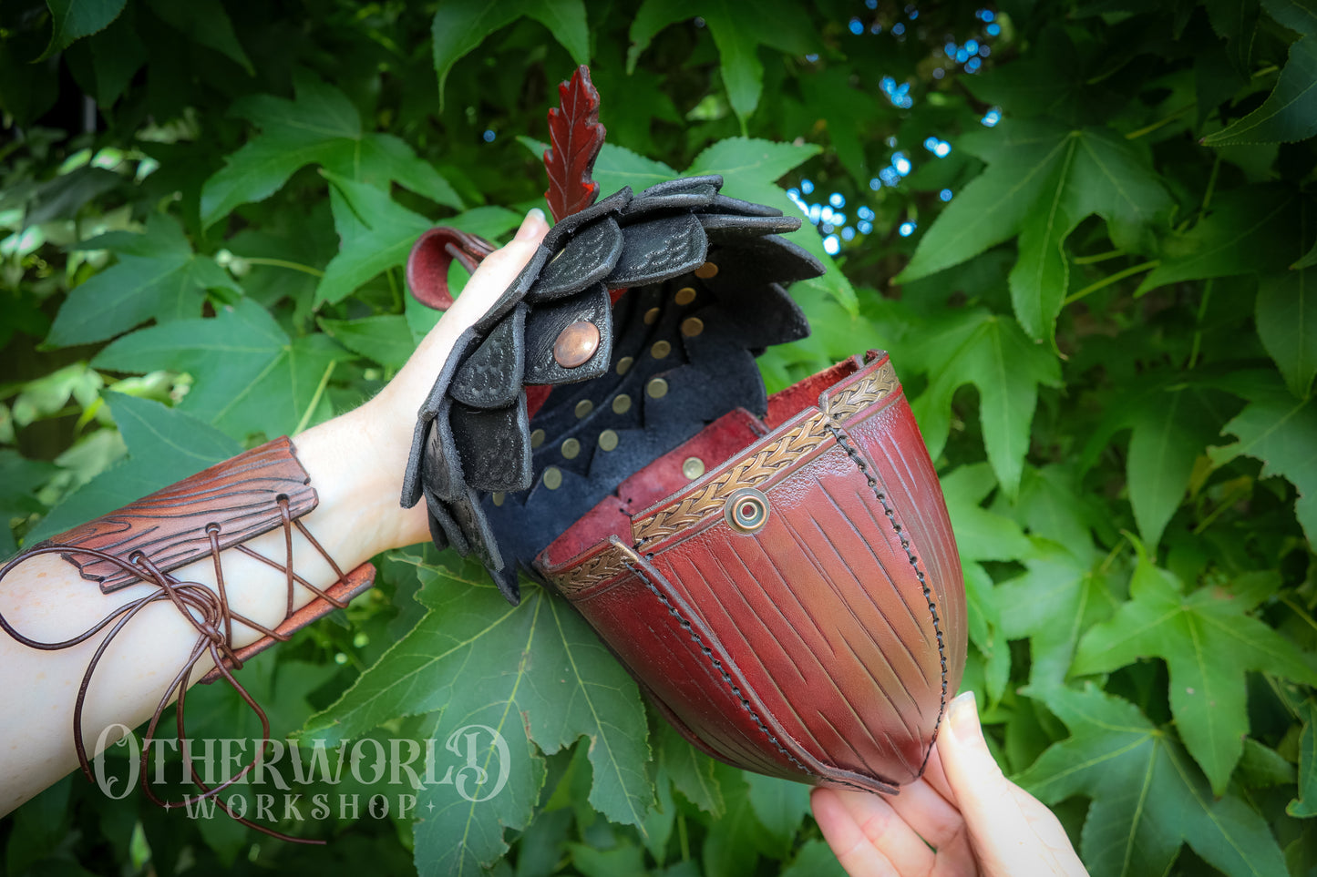 Leather Acorn Bag | *Preorder*