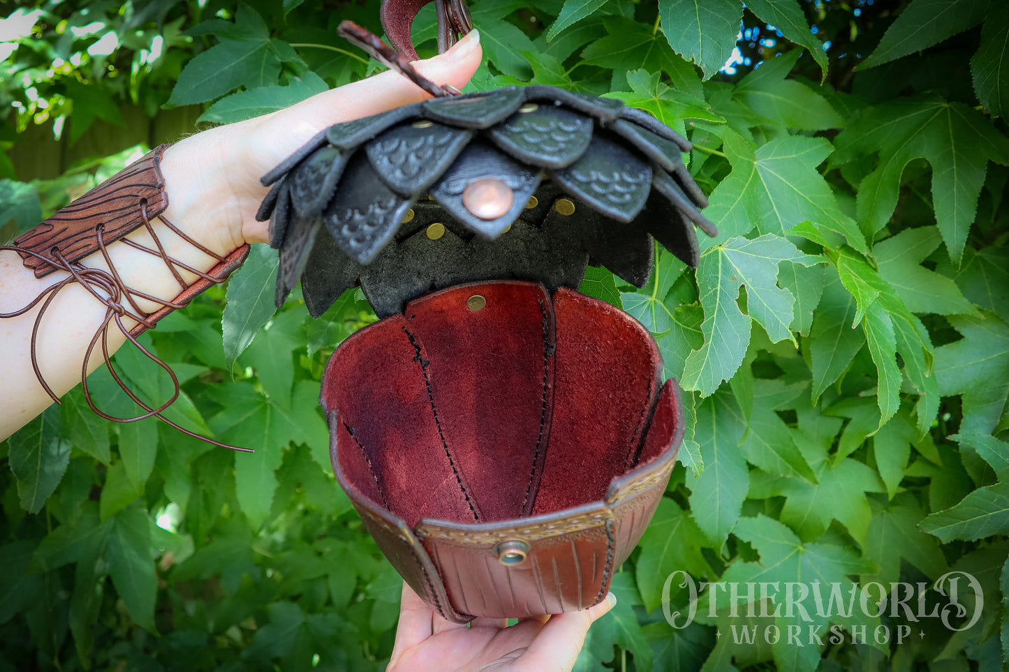 Leather Acorn Bag | *Preorder*