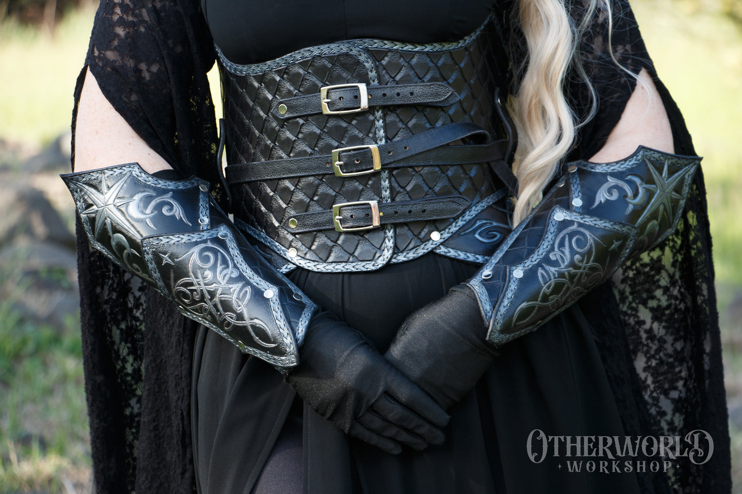 Leather Dragonscale Waist Belt | *Preorder*