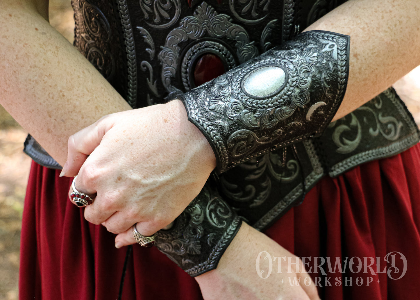 Leather Enchantress Wrist Cuffs | *Preorder*