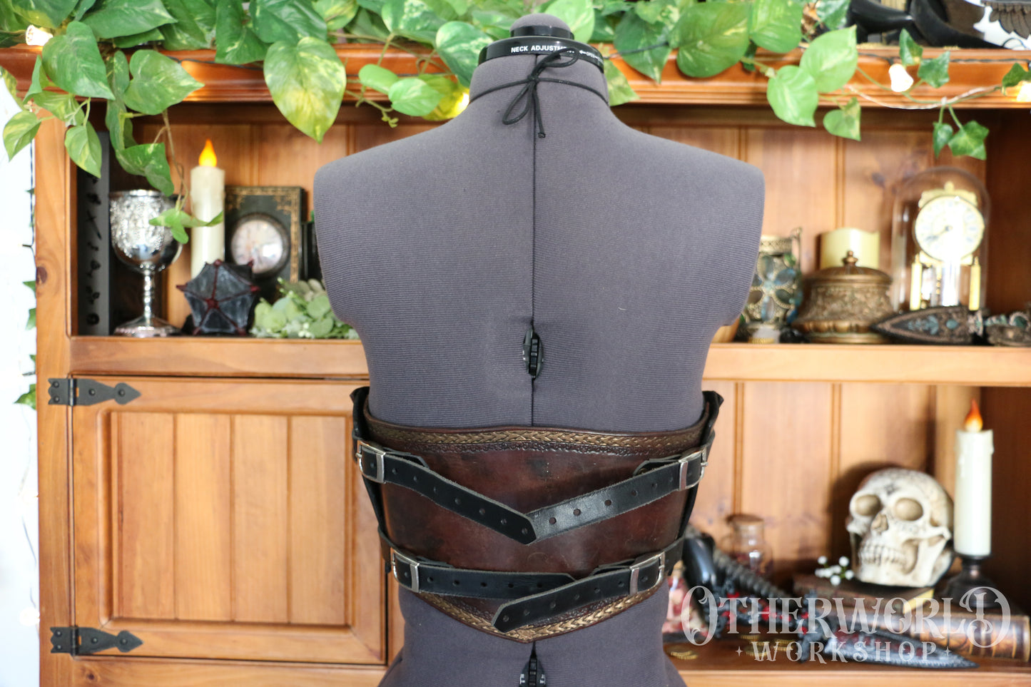 Leather Luna Snake Waist Belt | Limited Edition