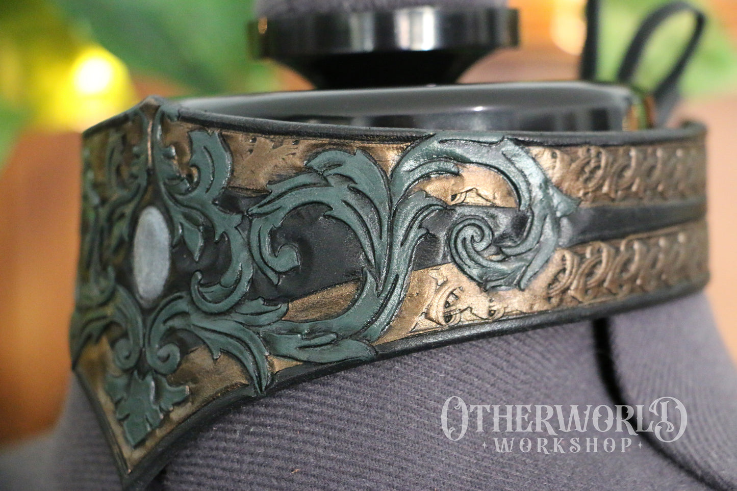 Leather Baroque Choker | *Preorder*