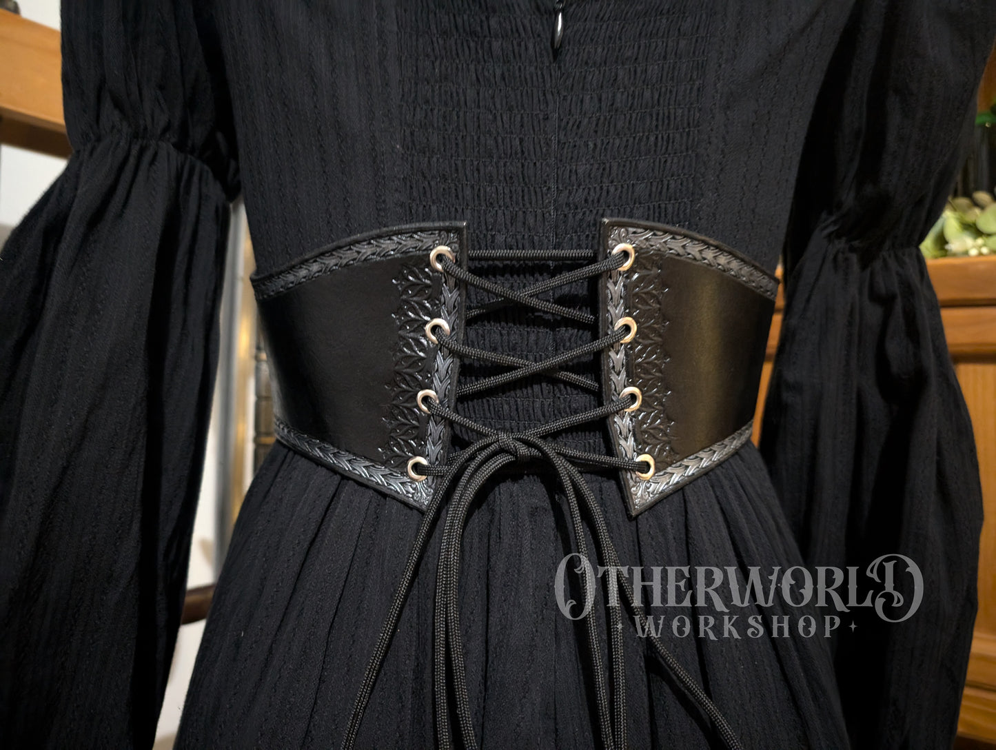 Leather Cathedral Waist Belt | *Preorder*