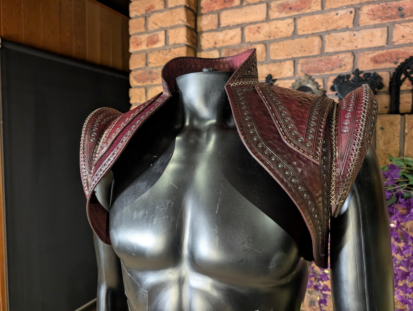 Leather Bolero Shoulder Mantle