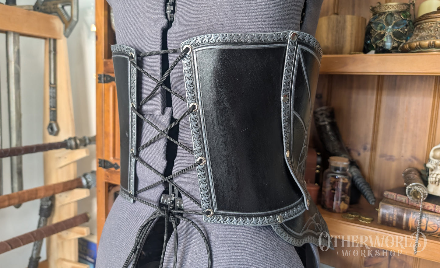 Leather Gothic Underbust