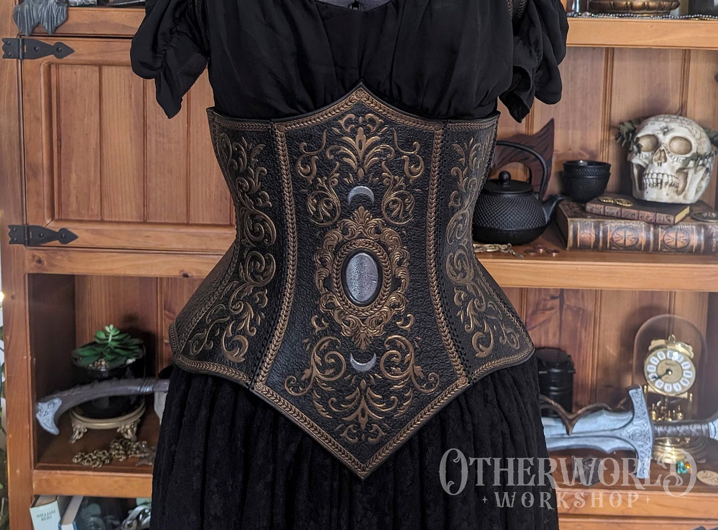 Leather Enchantress Underbust Corset | *Preorder*