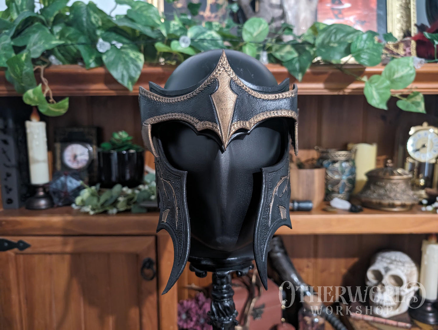 Leather Warrior Battle Headpiece | *Preorder*