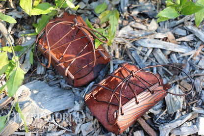 Leather Druid Wrist Cuffs | *Preorder*