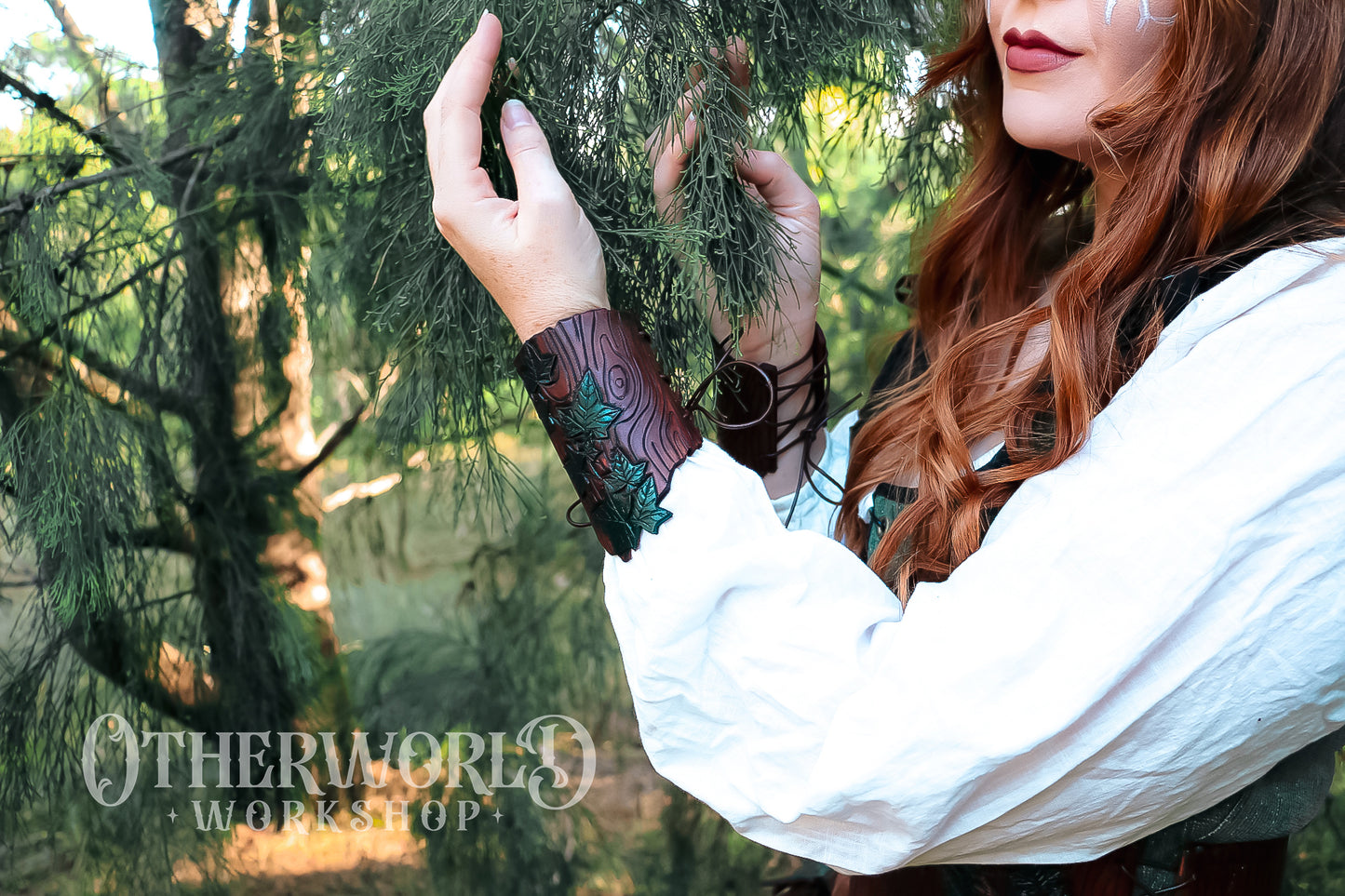 Leather Druid Wrist Cuffs | *Preorder*