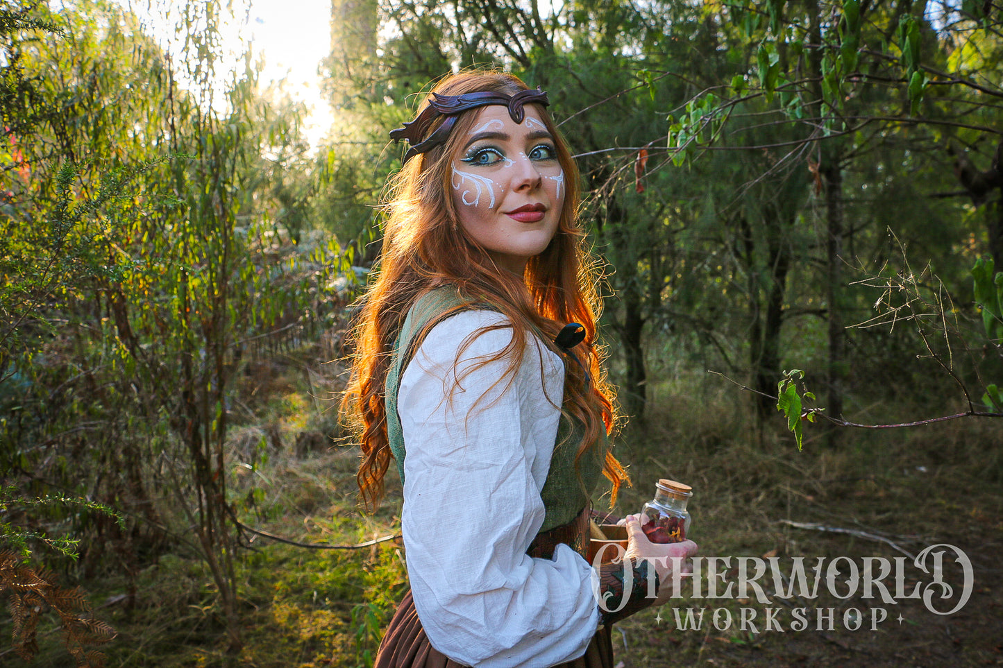 Leather Druid Crown Headpiece | *Preorder*