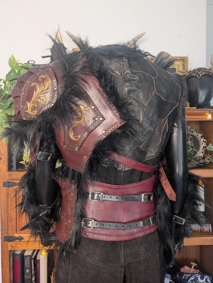 Leather Barbarian Armor Set