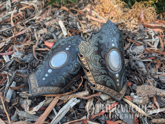 Leather Empress Wrist Cuffs | *Preorder*