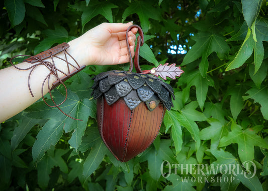 Leather Acorn Bag | *Preorder*
