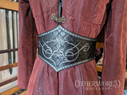 Leather Dragon Rider Waist Belt | *Preorder*
