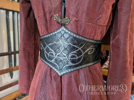 Leather Dragon Rider Waist Belt | *Preorder*
