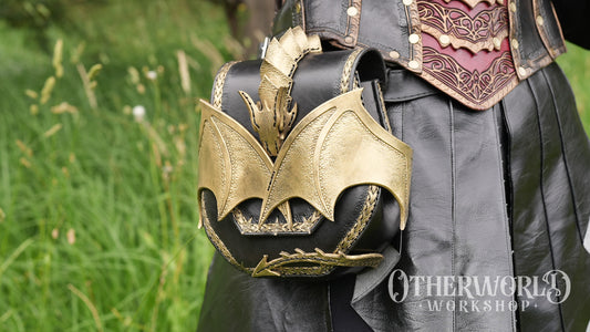 Leather Dragon Bag