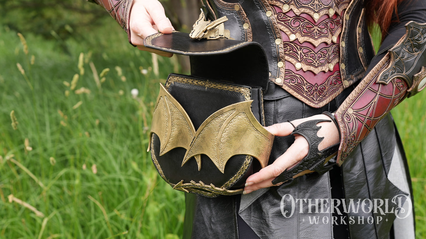 Leather Dragon Bag