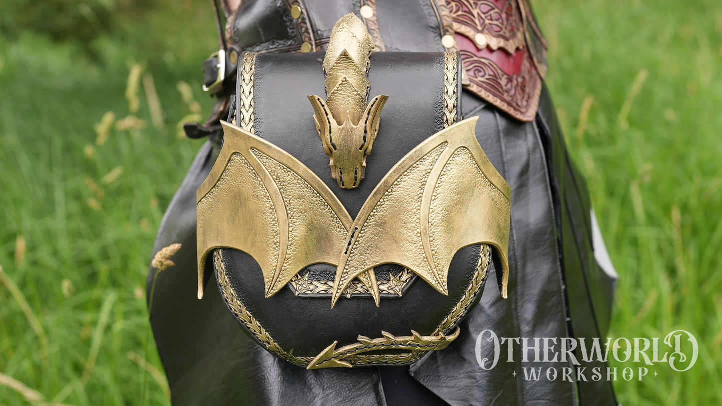 Leather Dragon Bag