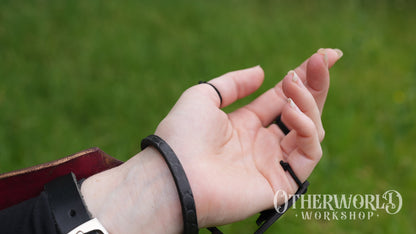 Leather Dragon Bracelet