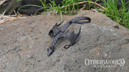 Leather Dragon Bracelet