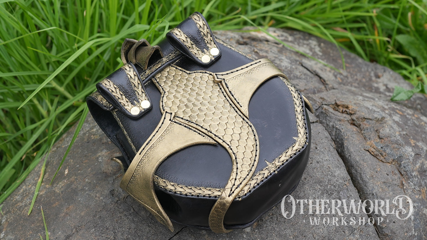 Leather Dragon Bag