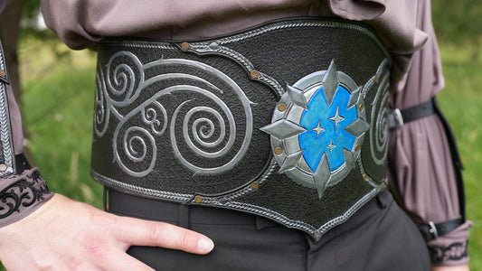 Leather Luna Mage Waist Belt