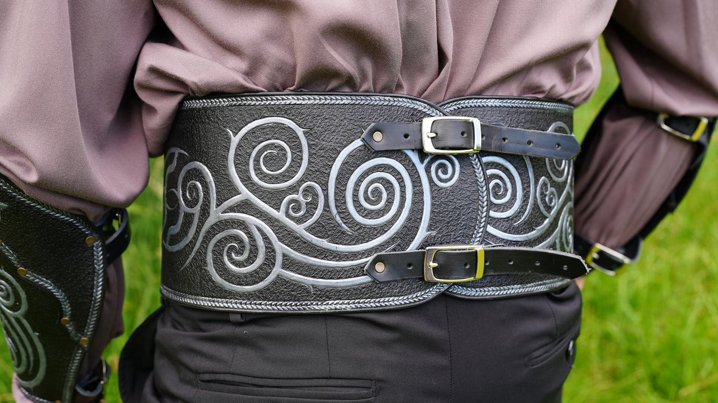 Leather Luna Mage Waist Belt