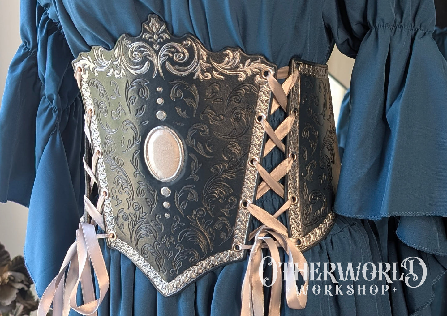 Leather Empress Waist Belt