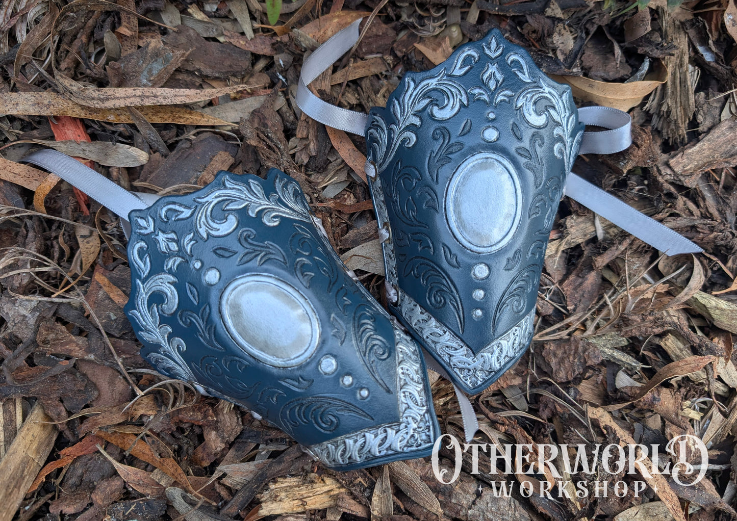 Leather Empress Wrist Cuffs