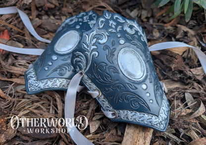 Leather Empress Wrist Cuffs