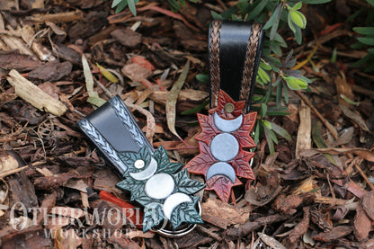 Leather Luna Leaf Skirt Hike