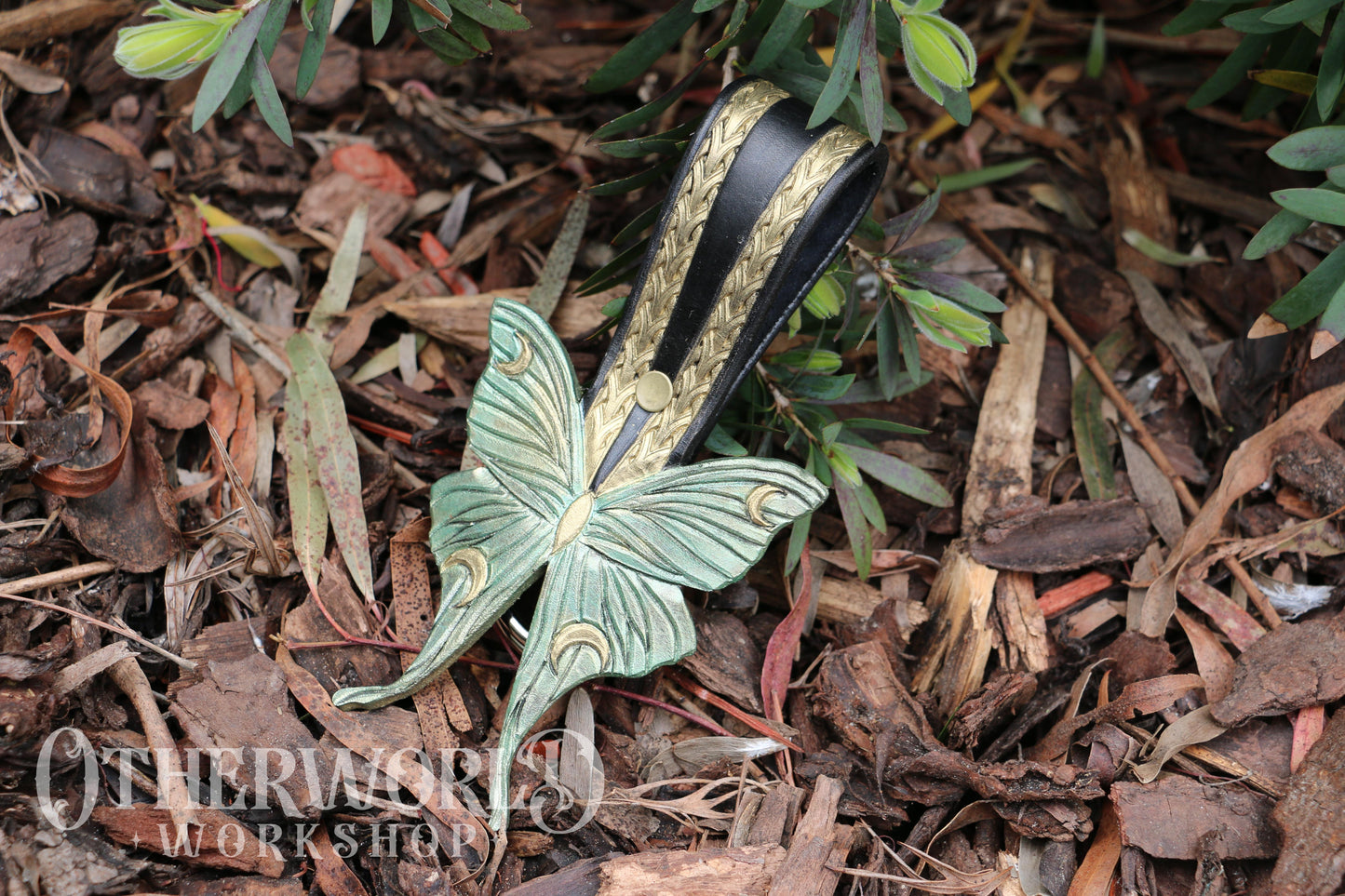 Leather Luna Moth Skirt Hike