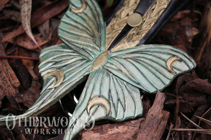 Leather Luna Moth Skirt Hike