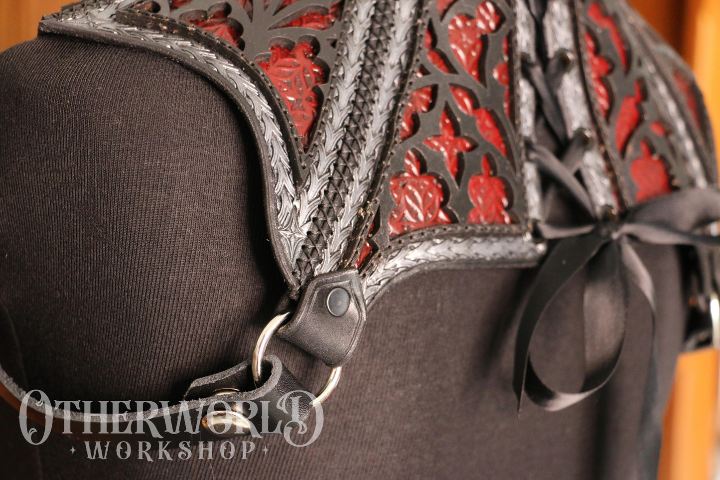 Leather Cathedral Collar