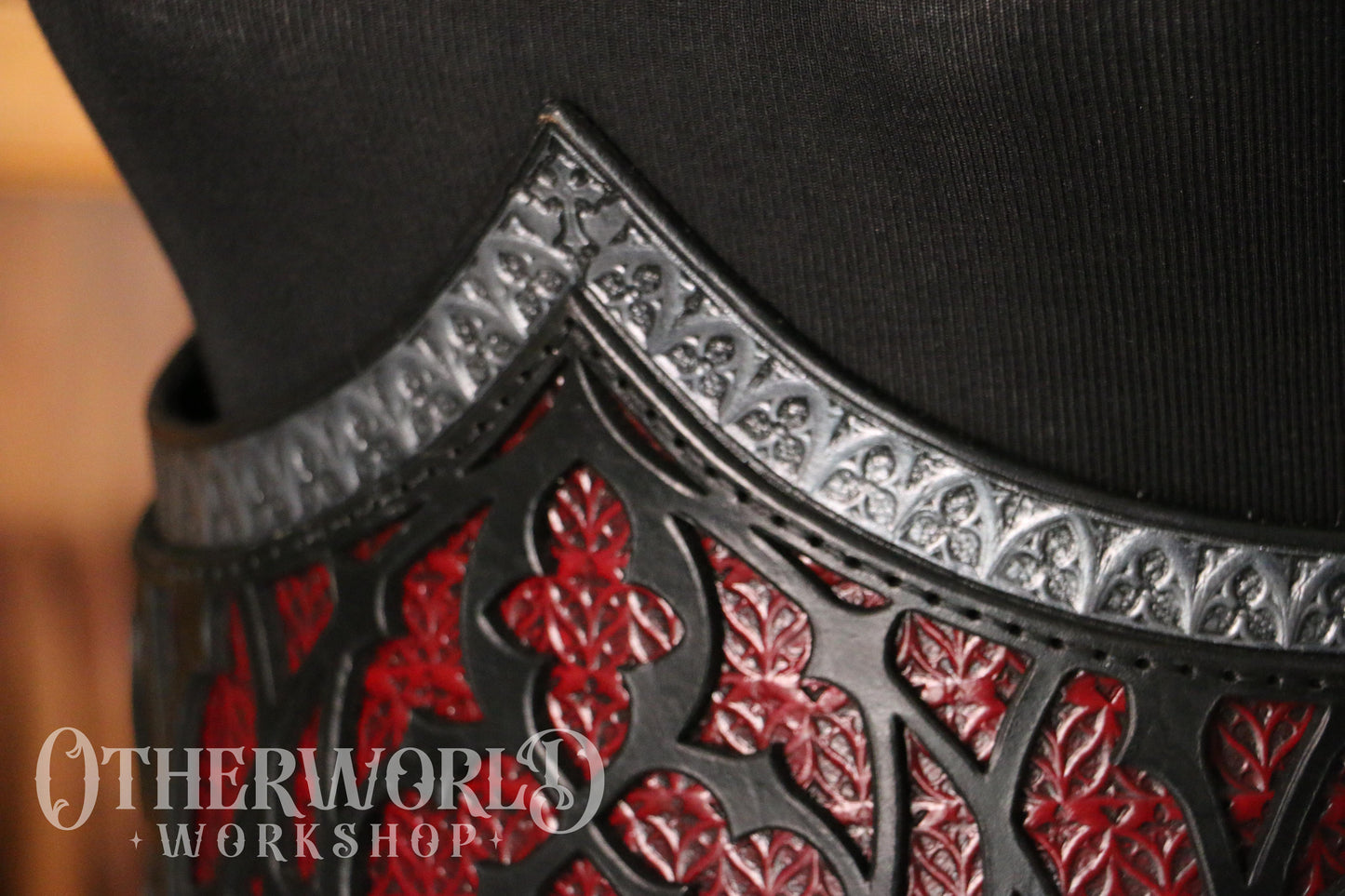 Leather Cathedral Waist Belt