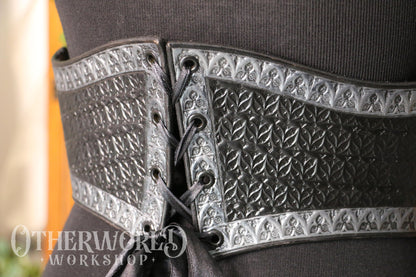 Leather Cathedral Waist Belt