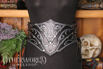 Leather Elven Waist Belt