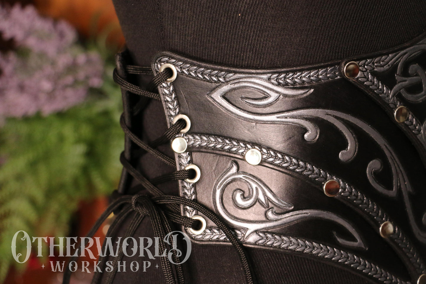 Leather Elven Waist Belt
