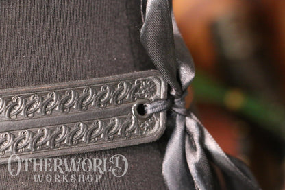 Leather Baroque Thin Belt