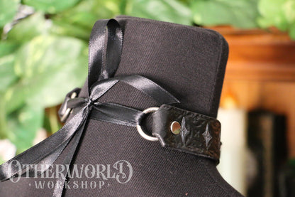 Leather Gothic Choker | S