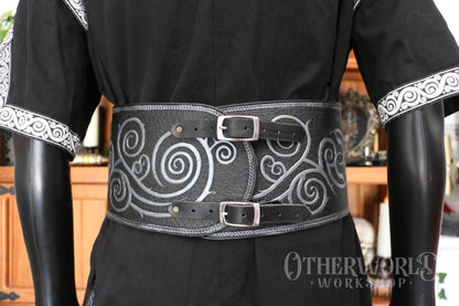 Leather Luna Mage Waist Belt