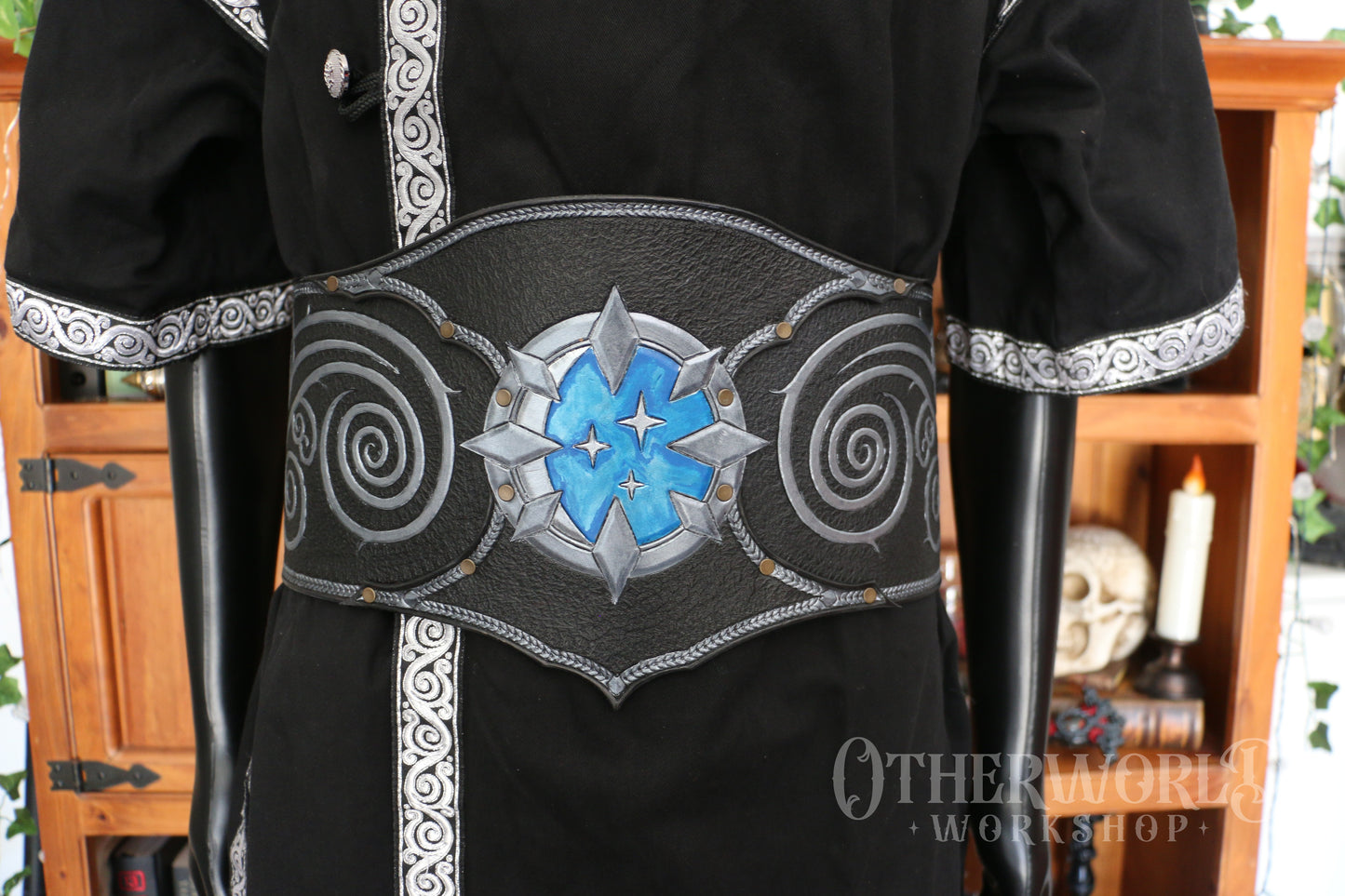 Leather Luna Mage Waist Belt
