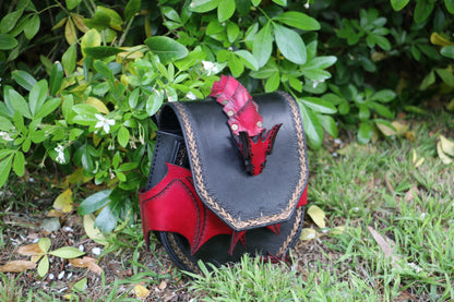 Leather Dragon Bag