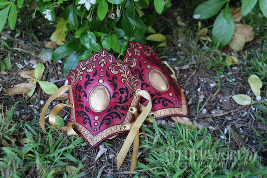 Leather Empress Wrist Cuffs