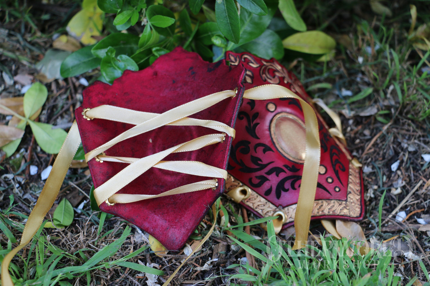 Leather Empress Wrist Cuffs