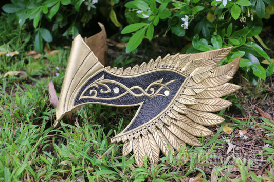 Leather Valkyrie Crown Headpiece