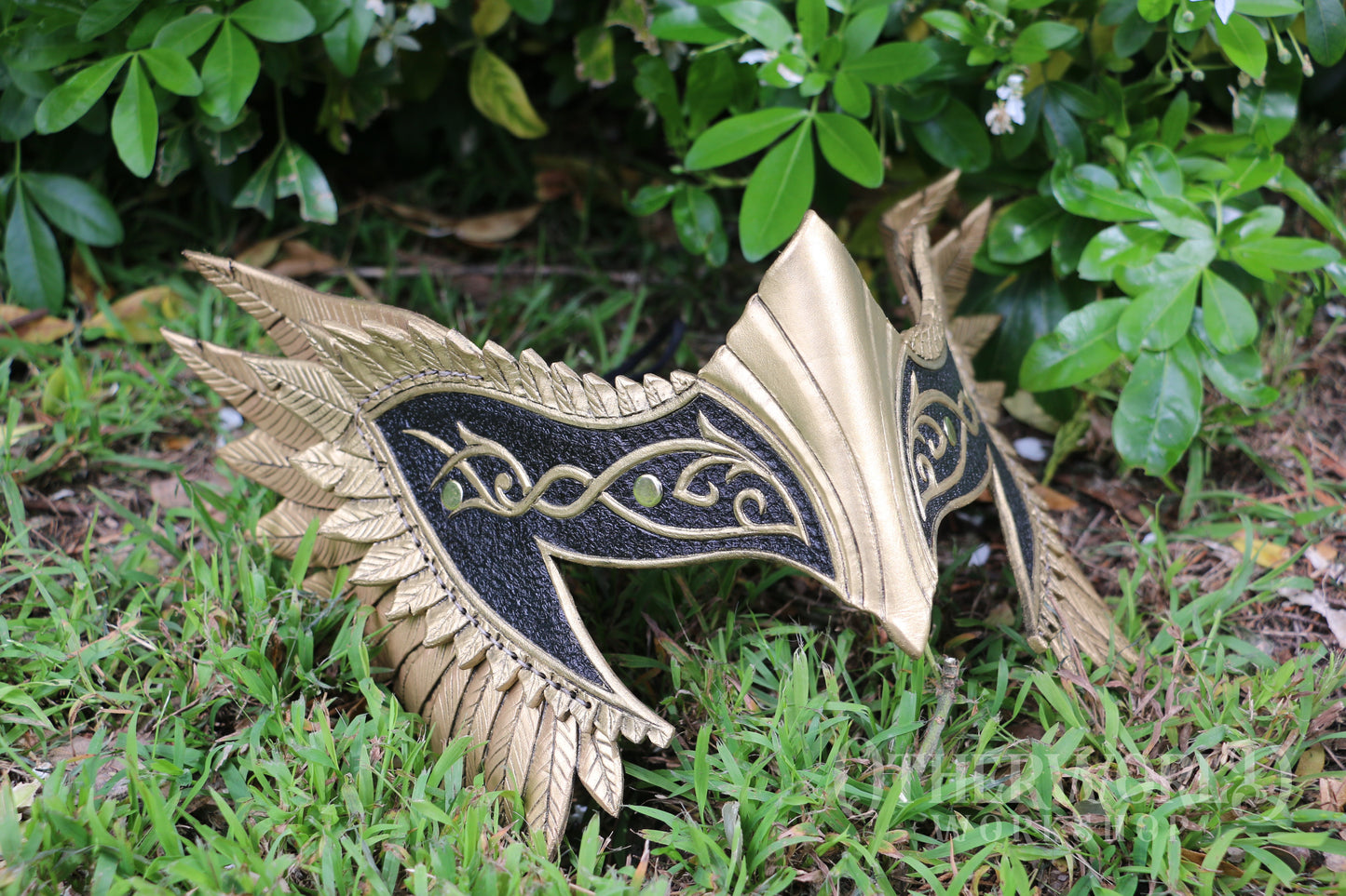 Leather Valkyrie Crown Headpiece